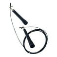 thumbnail image 1 of Soimiss 1Pc Black Fitness Jump Rope with Ergonomic Grip and Fast Rotation for Exercise, 1 of 1