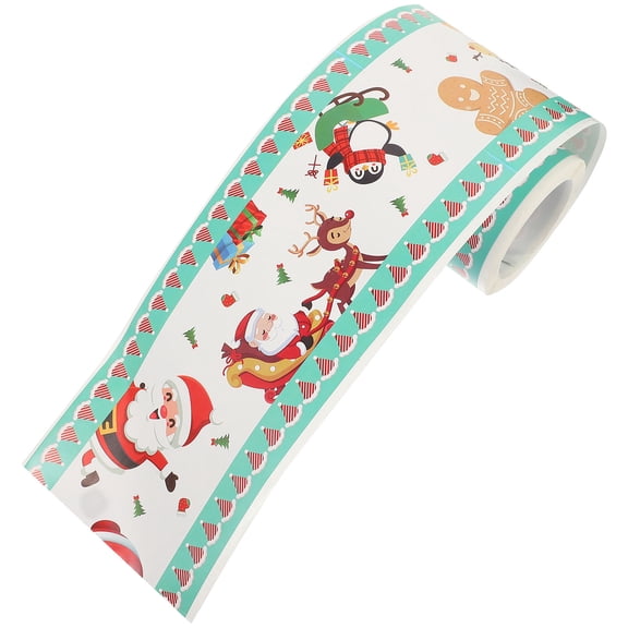 Soimiss Assorted Color Decorative Border Paper with Wear Resistant Features for Bulletin Boards