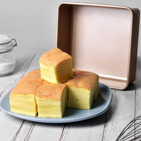 Soimiss Golden Non-Stick re Cake Pan by Stainless Steel for Kitchen