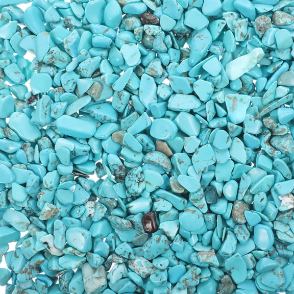 Soimiss Sky Blue Stones for Jewelry Making and Aquarium Gravel Decorative Landscaping Rocks