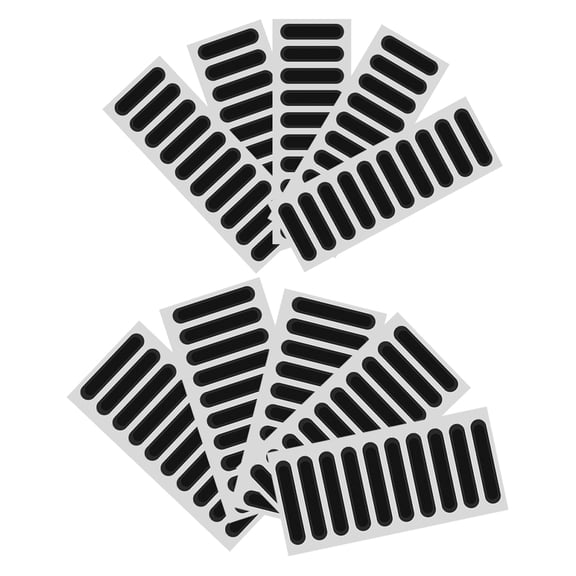 Soimiss 200Pcs Black Phone Speaker Cover Mesh Sticker Protector for Clear Sound Quality