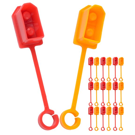 Soimiss 20Pcs Xt60 Plug Protector Caps Plastic Material for Secure Connection