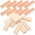 thumbnail image 1 of Soimiss Rustic Wood Menu Stands for Party and Event Decoration 20Pcs, 1 of 1