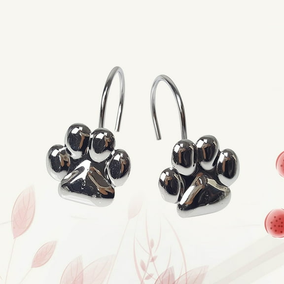 UNOMOR 24Pcs Heavy Duty Metal Drapery Pin Hooks for Bathroom Accessories