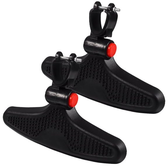 Soimiss Pushchair Foot Pedal, Black, Enhances Strolling Experience, Reliable Accessory 2Pcs