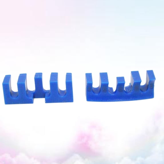 Soimiss Badminton Pulling Machine Accessory Blue 2Pcs High Pound Protector