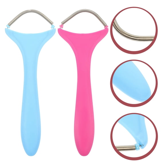 UNOMOR 2Pack Tool for Unwanted Face Hair Ergonomic Design for Home Use