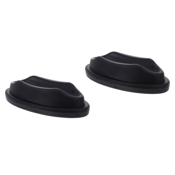 UNOMOR 2Pcs Bike Front Support Plastic Bike Trainer Riser for Stability