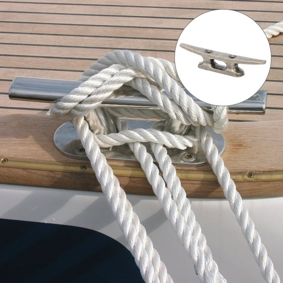 Soimiss Durable Green Zinc Alloy Boat Cleat for Easy Installation and Secure Mooring, 2pcs
