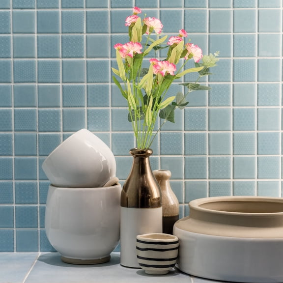 UNOMOR 2Pcs Carnations Flowers Realistic Artificial Silk Flowers Tear-resistant Garden Decor Event Organizers