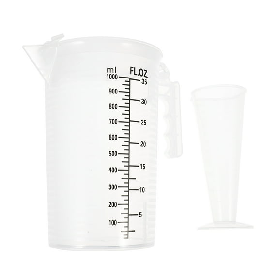 Soimiss  Clear Measuring Cups PP Material for Storage Use in Kitchen