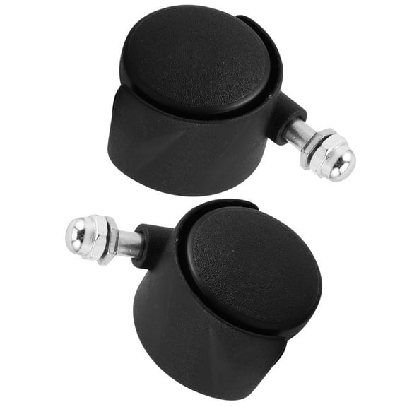 Soimiss Black Metal and Plastic Caster Wheels for Smooth Mobility and Stability in DIY Projects