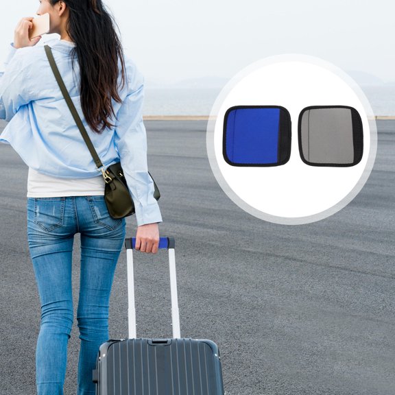 Soimiss 2Pcs Neoprene Handle Covers Assorted Color Handle Wrap Grip for on Business Trip