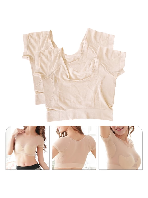 2Set Quick Drying Undershirts for Women Modal Sweatproof for Work