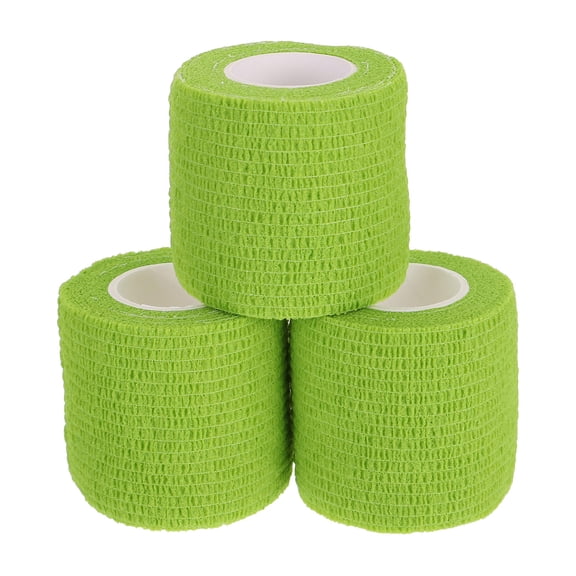 Soimiss Stretch Bandage Elastic Wrist Ankle Bands Green 3 Rolls