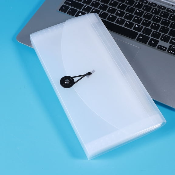 Soimiss 3Pcs Expanding Folder with Multiple Pockets and Elastic Band for Office Document Storage