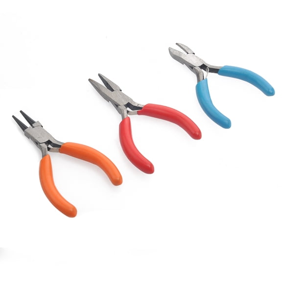 UNOMOR 3pcs Jewelers Tools Set PVC for Craftsmen Jewelry Repair and Bead Making Multi