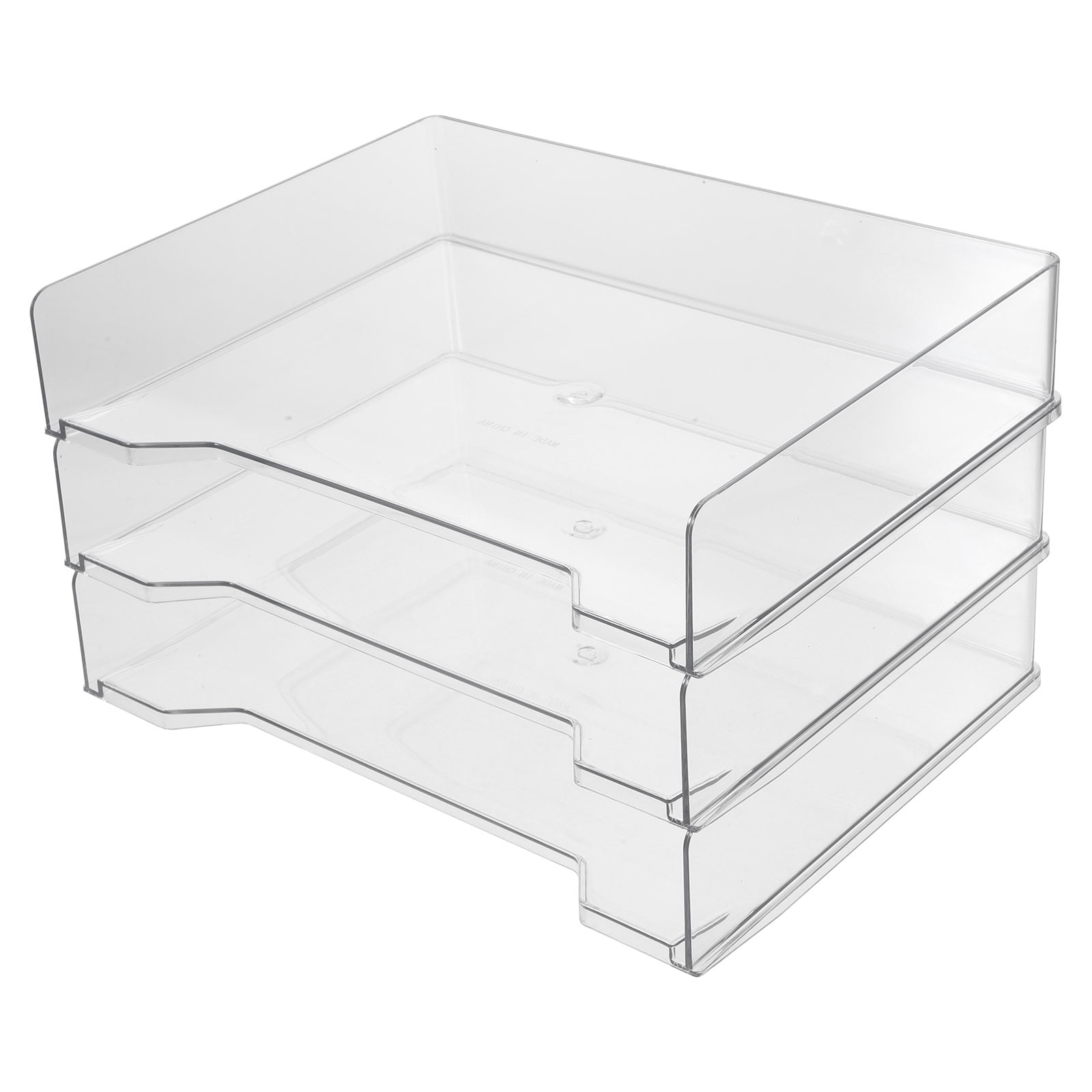 Soimiss Multi-functional Storage Plastic Office Supplies Dormitory 3pcs ...