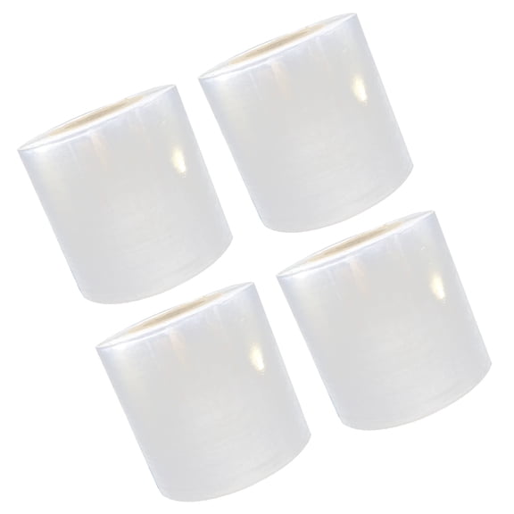 UNOMOR 4Pcs Stretch Wrap for Packing Transparent PE Bundles Items for Moving