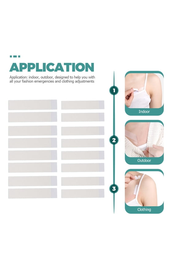 Skin Tape for Body Hypoallergenic Adhesive Rectangular 4Pack