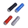 thumbnail image 1 of Soimiss 5Pcs Outdoor Flashlight Aluminum LED Emergency Light Compact Lightweight Assorted Colors, 1 of 8