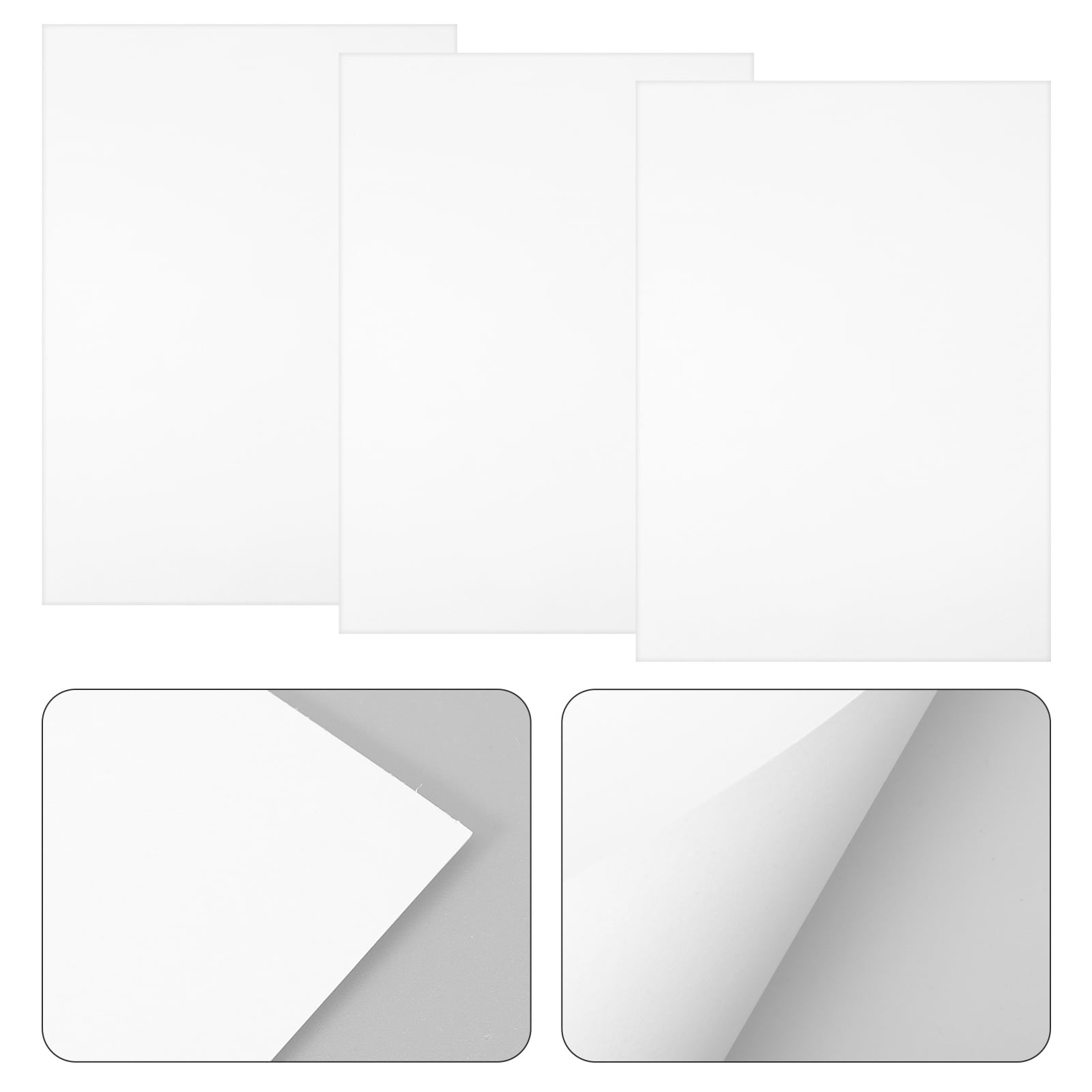UNOMOR 50pcs Handicraft Supplies Card Paper For Creative Arts Adults