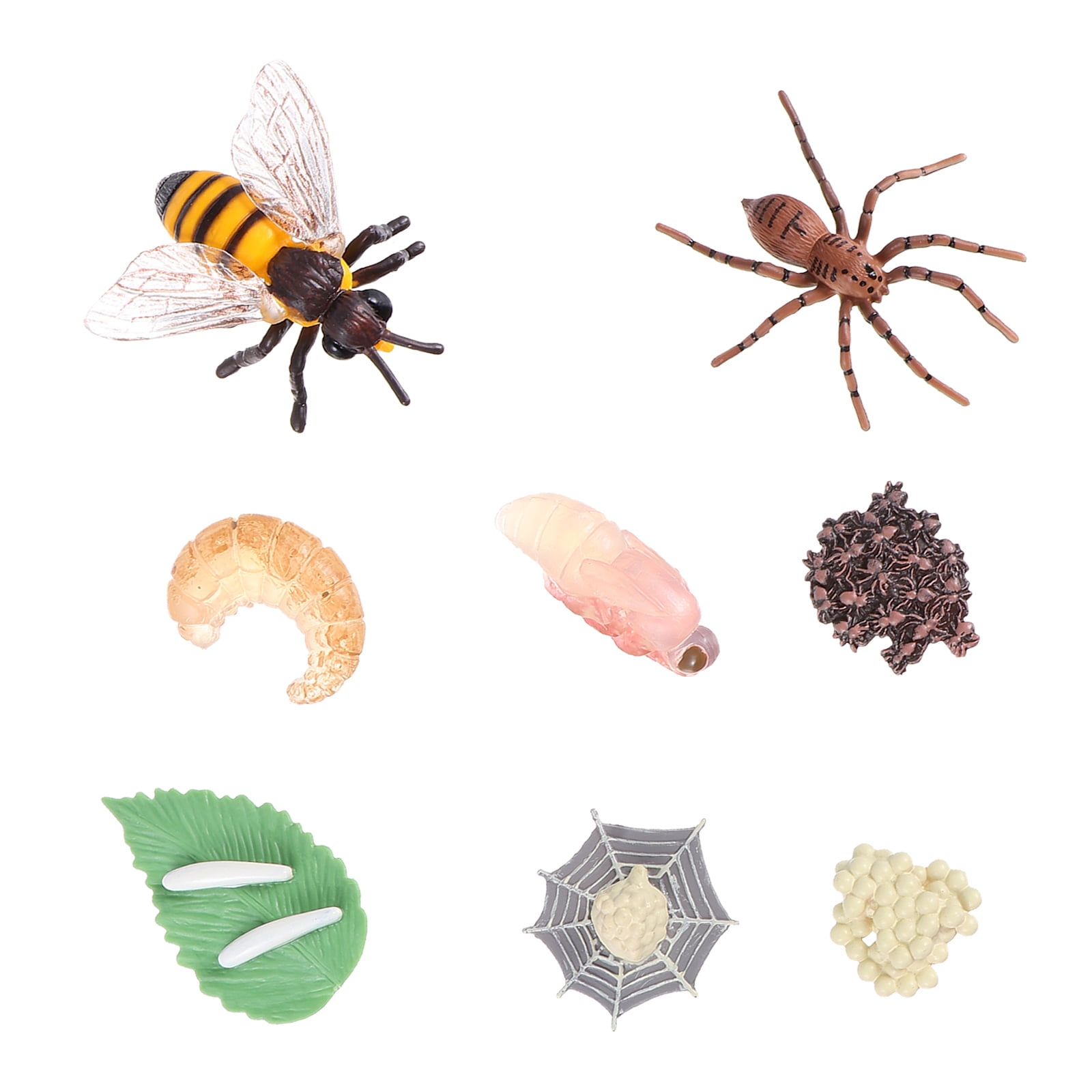 UNOMOR 8Pcs Insect Series Models Realistic Insect Figures for ...
