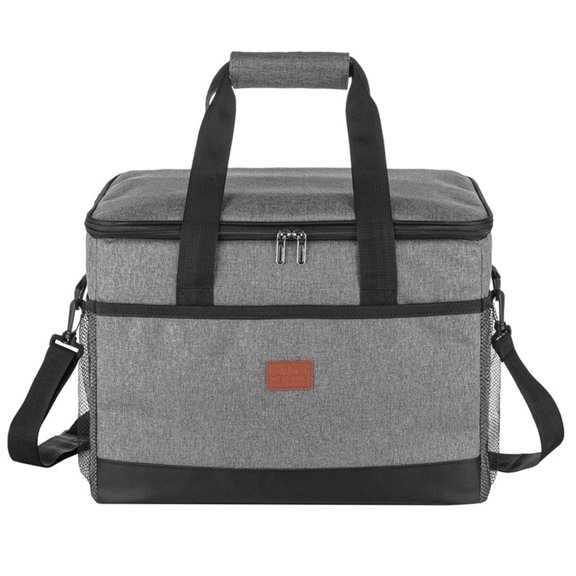 UNOMOR Adult Lunch Bag Oxford Cloth Leak-proof Lunch Bag 1Pack Grey