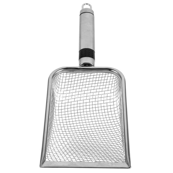UNOMOR Beach Mesh Shovel Outdoor Sand Tool For Seashells Pet Litter Sand Sifting Wear Design For Use Beach