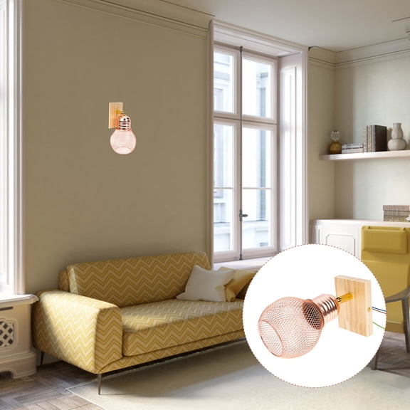 Soimiss Wall Lamps for Bedroom Modern Simple Wall Lamp Iron 1Pack for Hotel Hallway Lighting