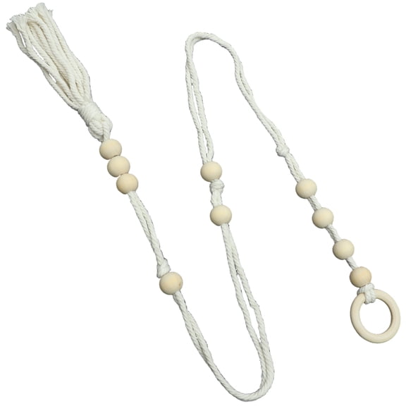 Soimiss Woven Cotton Rope Hat Holder Wall Mount Organizer for Caps and Wide Brim Hat Storage