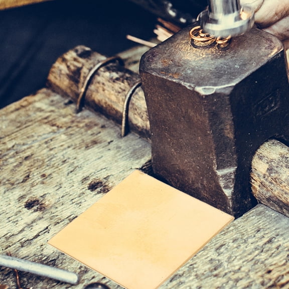 Soimiss Wear Resistant Brass Sheet for Electrical Work and DIY Crafting Projects