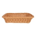 thumbnail image 1 of Soimiss Multi-Function Storage Basket Brown Plastic Household Utensil Organizer, 1 of 8