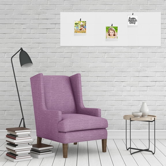 Soimiss White Background Felt Board Adhesive Announcement Board for Home and Office Display
