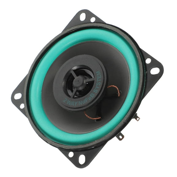 Soimiss 4 Inch Black Car Door Speakers Loud Bass Automotive Audio Loudspeaker