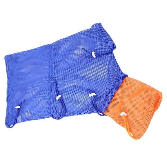 UNOMOR Cat Bathing Supplies Cat Bathing Bag Mesh Blue 1Set for Home Bathing