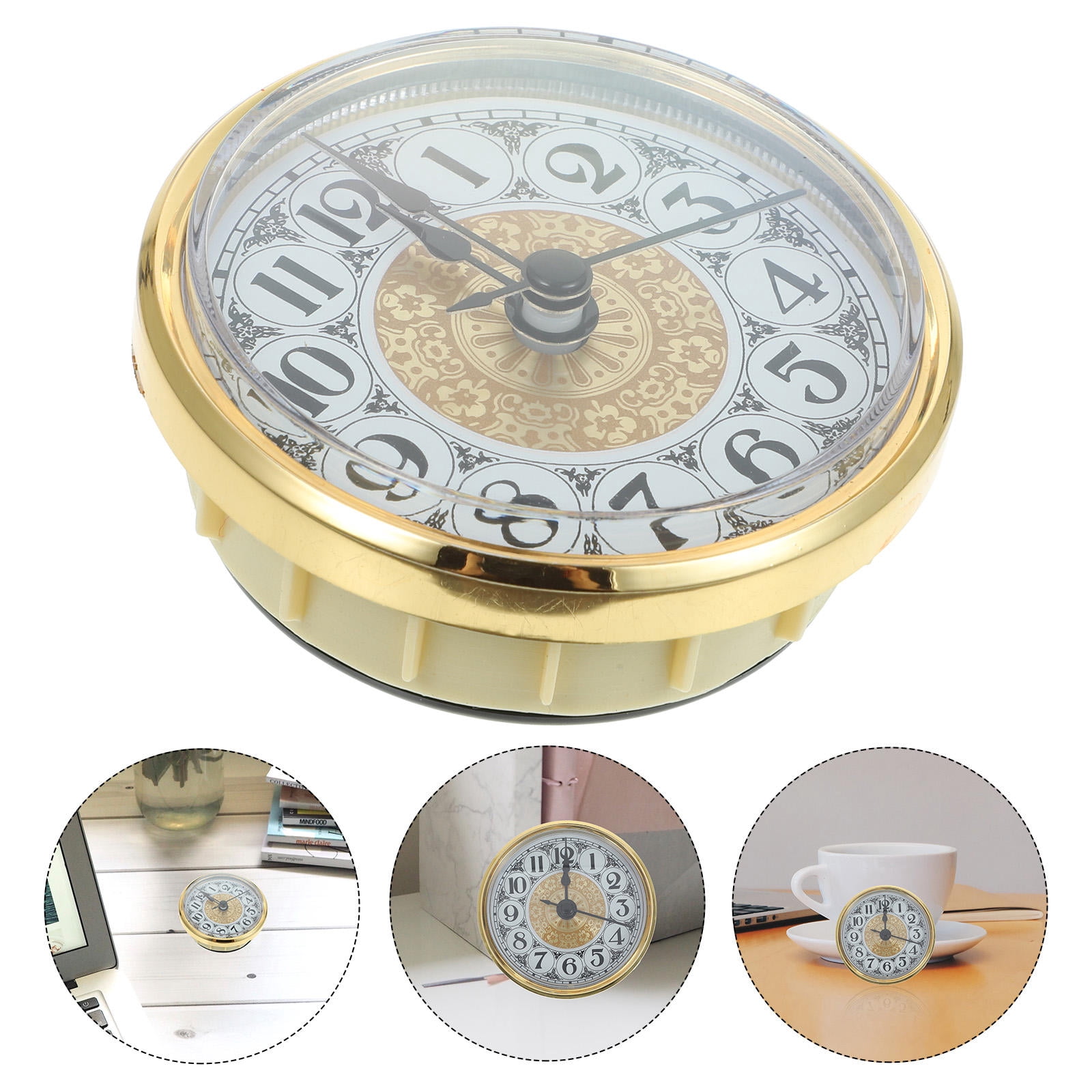 Soimiss Replacement Clock Insert 70Mm with Sturdy Plastic Case and ...