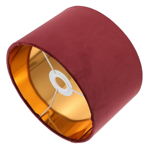 Soimiss Decorative Cloth Desk Light Cover Red Warm Atmosphere Living Room 1Pcs