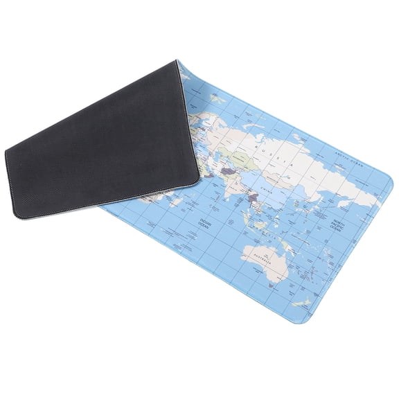 Soimiss Sky-Blue Rubber Large Gaming Mousepad Smooth Feel Good for Home Use