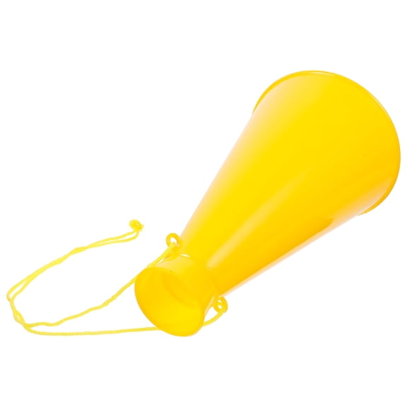 Soimiss Portable Yellow Party Horn Noise Maker for Outdoor Celebrations and Games