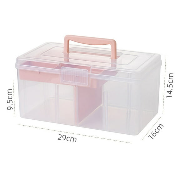 Soimiss Small Multipurpose Storage Box Dust-proof Plastic 1Pack
