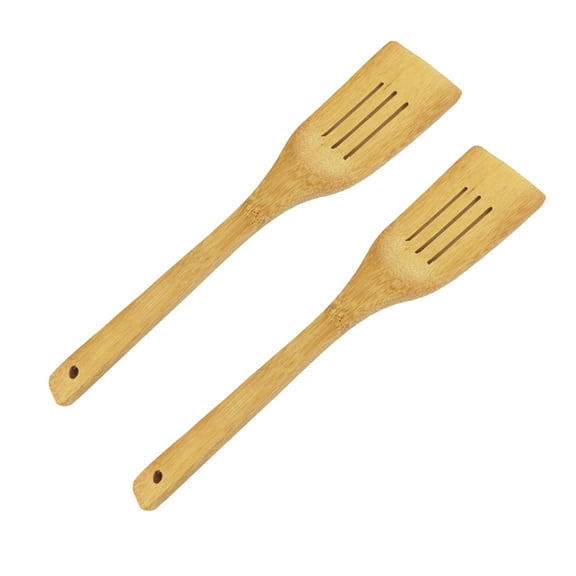 Soimiss Bamboo ula Khaki Wooden Kitchen Utensil for Non-Stick Cooking and Serving 1Pc