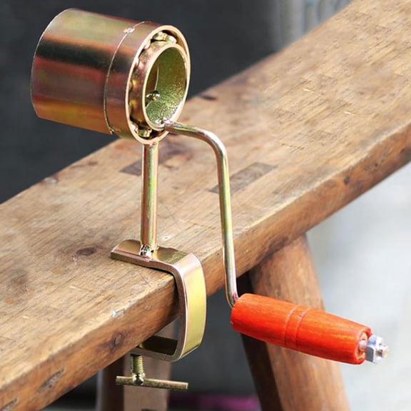 Soimiss Corn Thresher Machine Wood Assorted Color 1Pack for Home Use