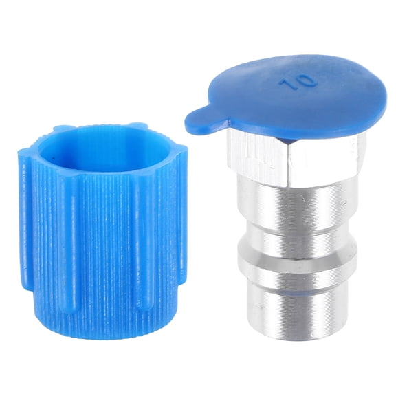 UNOMOR Coupler Car Air Conditioner Adapter Silver 1Set