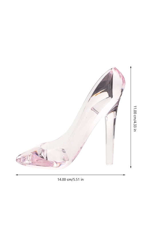 Small Shoe Sculpture Pink 1Set 5.5 In