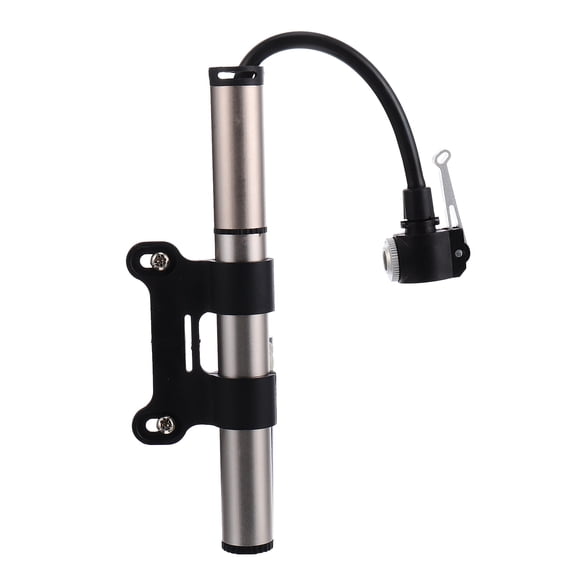 Soimiss Portable Plated Silver Handheld High Pressure Tire Pump for Bike Car Motorcycle Inflatable Use