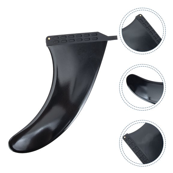 Soimiss Detachable Surf Fin Rubber Paddle Board Fin Replacement 1 Set for Surfing