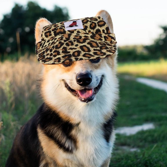 UNOMOR Dog Embroidery Hat Cute Funny Pet Hat Multi Style 1Set