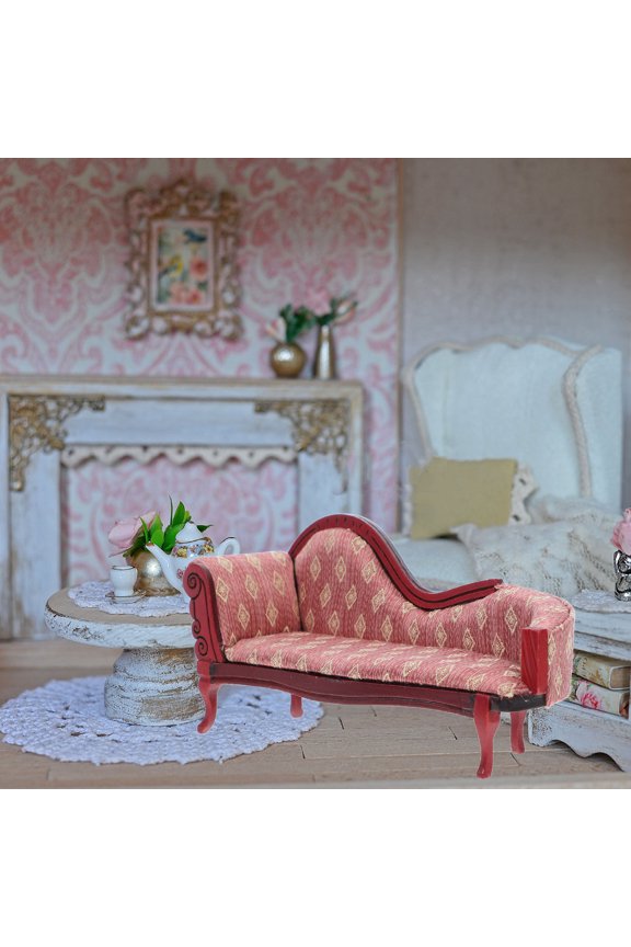 Dollhouse Victorian Furniture Miniature Scene Model Multi Wood 1Pack