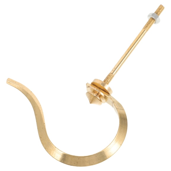 Soimiss Decorative Brass Bird Cage Hanging Hook Sturdy Metal Hook for Indoor Outdoor